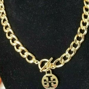 Tory Burch Toggle Statement Necklace